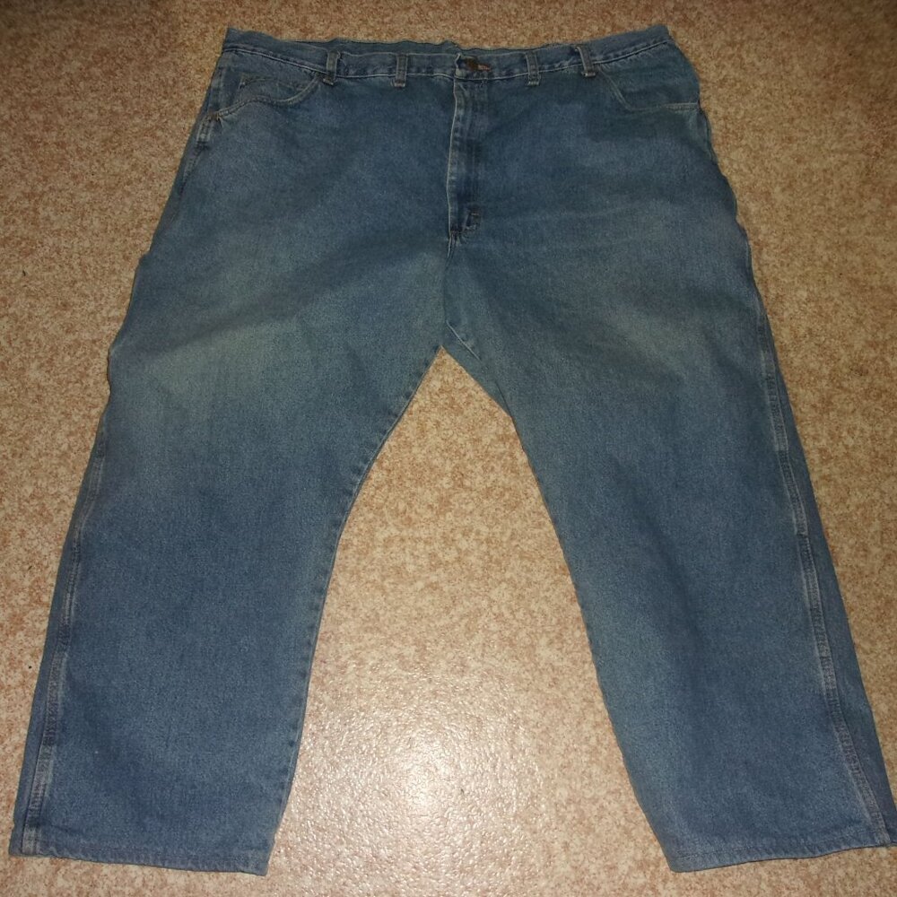 RED KAP Blue Jeans Men's Size 48 x 37U